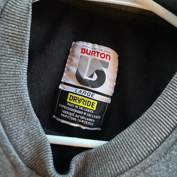 Men’s Burton dry ride crew neck - Picture 2 of 3